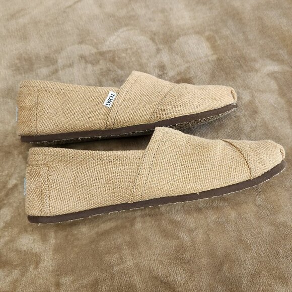 Toms Classic Burlap Flats for Men main image 8